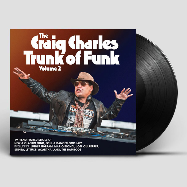 Craig Charles, Various Artists - The Craig Charles Trunk Of Funk Vol. 2: Vinyl 2LP + Signed Art Print