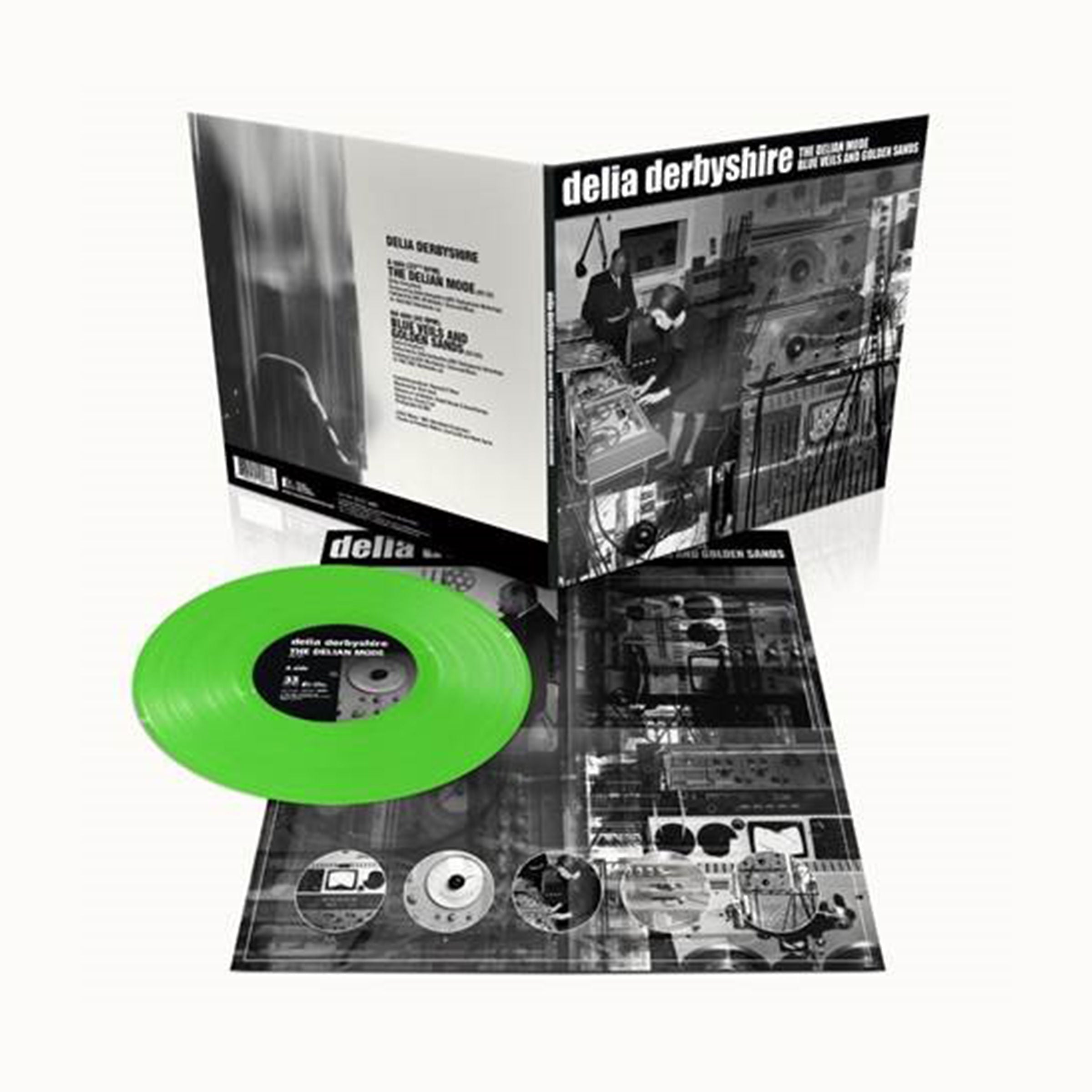Delia Derbyshire - The Delian Mode: Limited Edition Gatefold Green Vinyl 7"