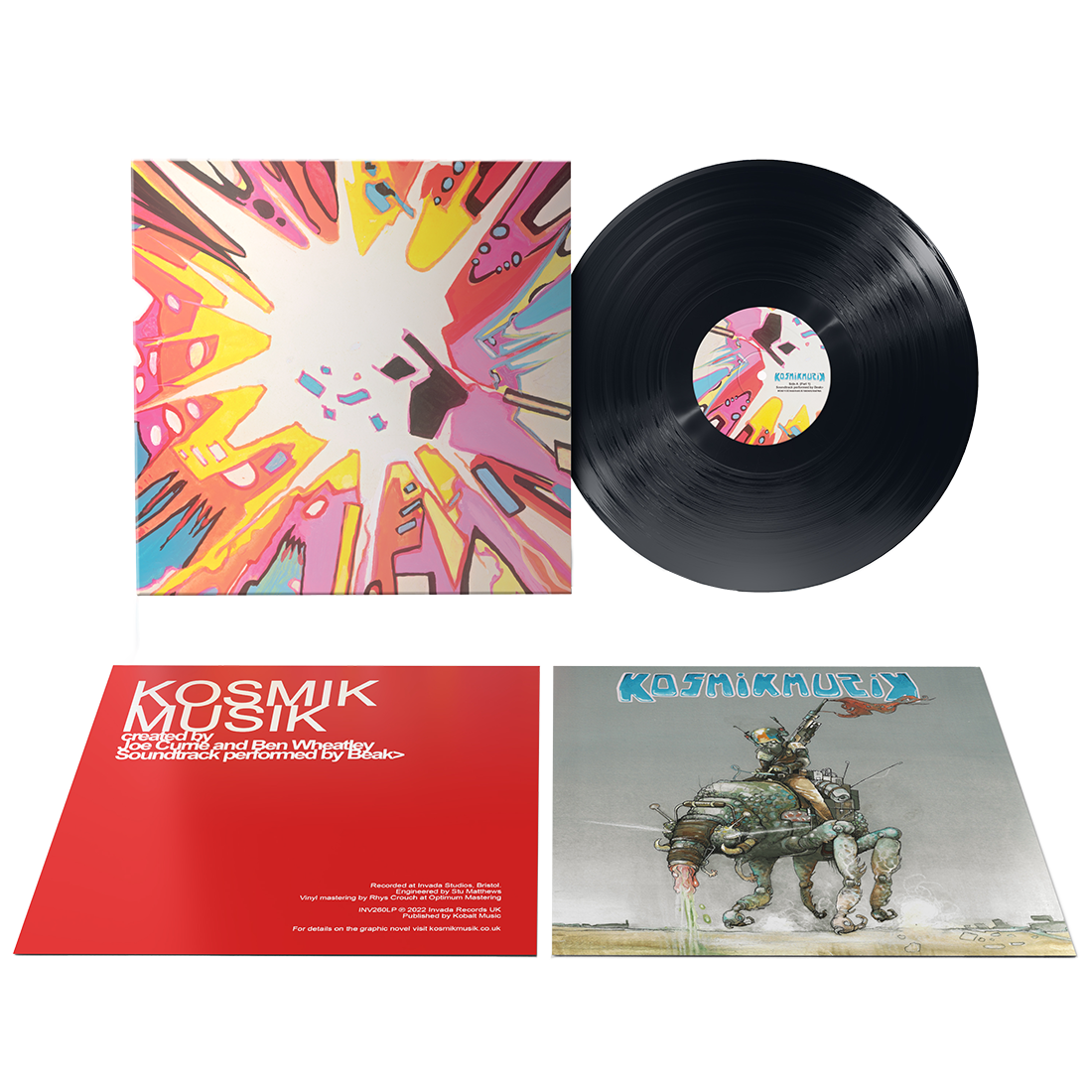 Beak> - KOSMIK MUSIK: Vinyl 10" LP