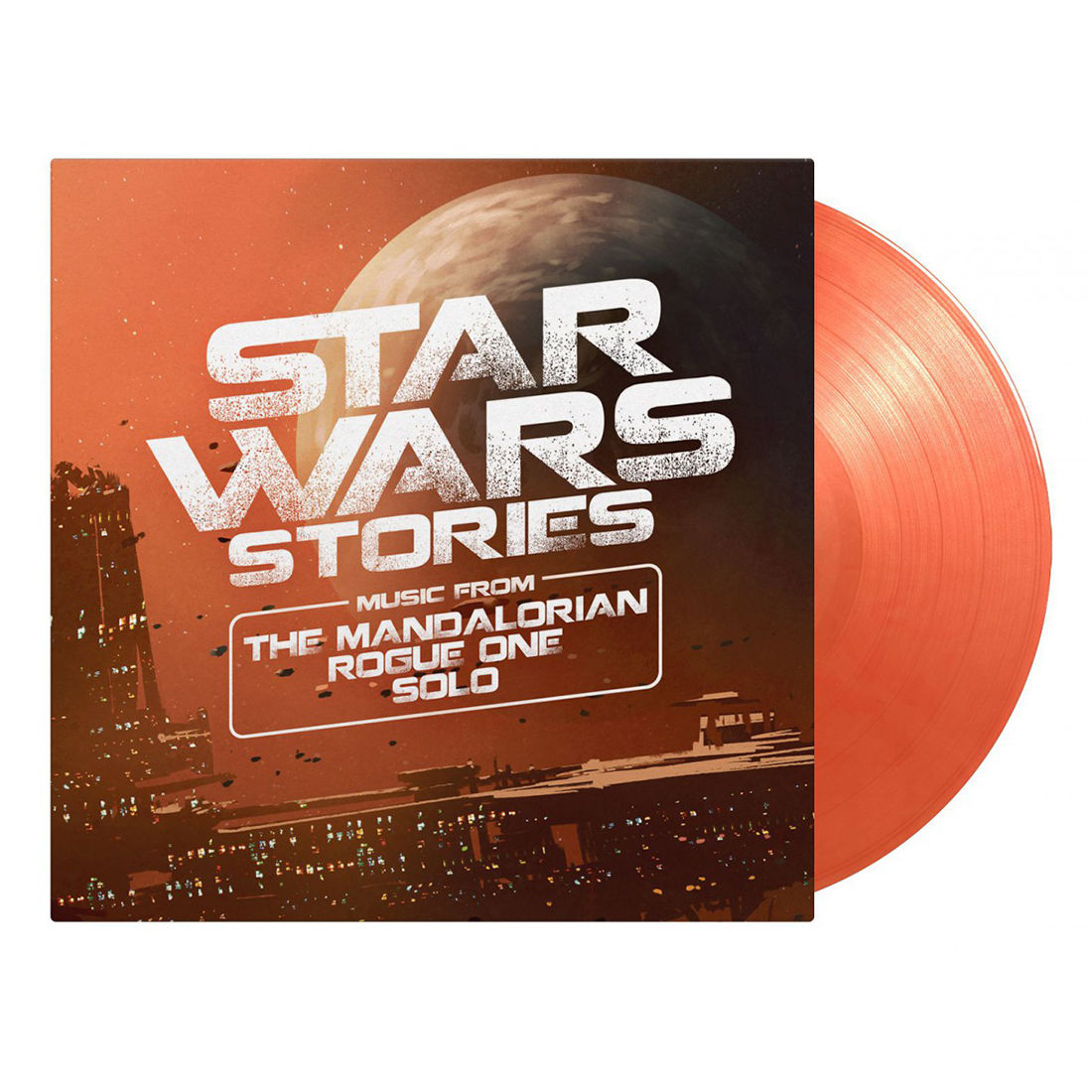 Original Soundtrack - Star Wars Stories - Music from The Mandalorian, Rouge One and Solo: Limited Amber Vinyl 2LP