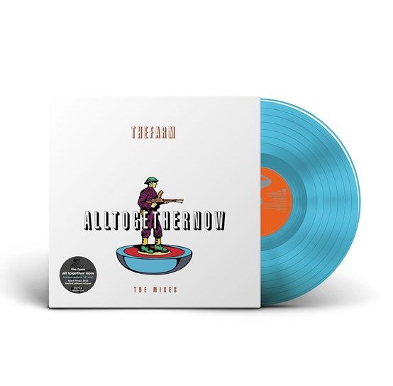 The Farm - All Together Now: The Mixes Limited Edition Transparent Curacao Blue 12" Vinyl Single