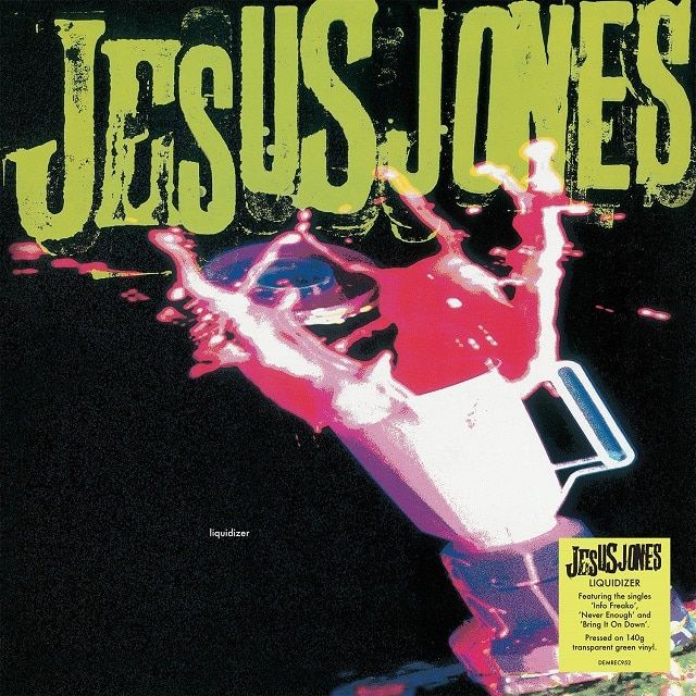 Jesus Jones - Liquidizer: Limited Translucent Green Vinyl LP