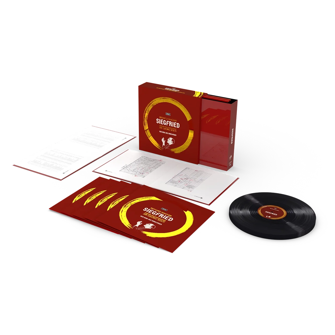 Sir Georg Solti - Siegfried: Vinyl 5LP Box Set