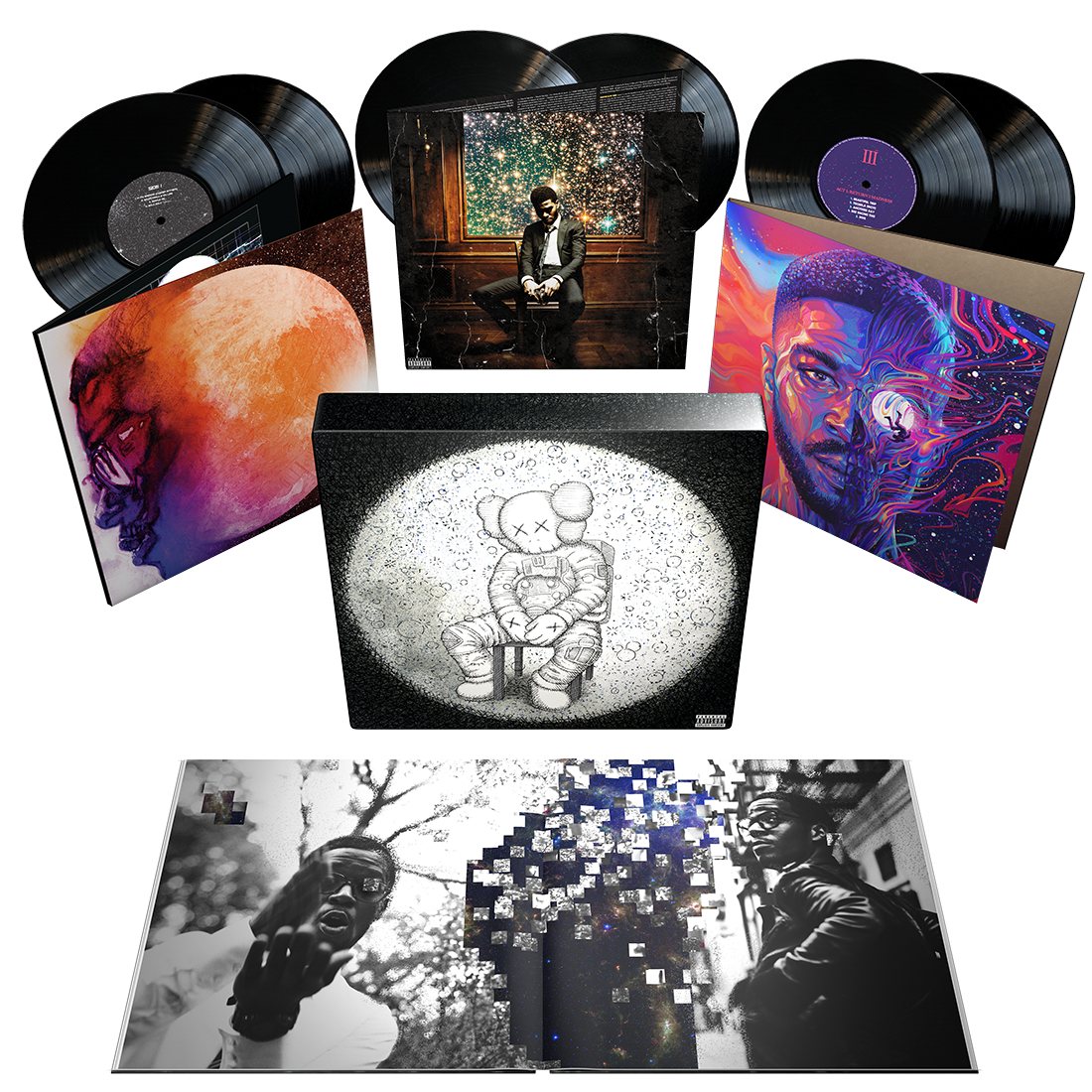 Kid Cudi - Man On The Moon: Exclusive 6LP Set