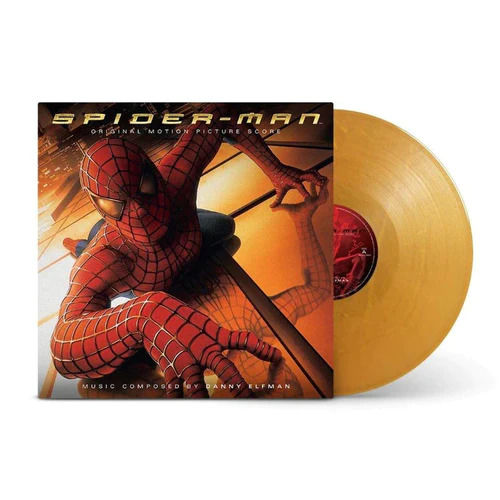 Danny Elfman - Spider-Man (OST): Limited Gold Vinyl LP w/ Inserts & Poster