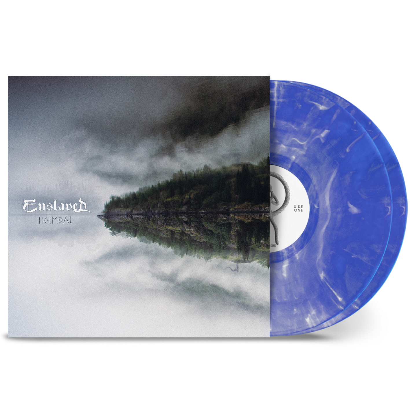 Enslaved - Heimdal: Limited Edition Blue & White Marbled Vinyl 2LP 