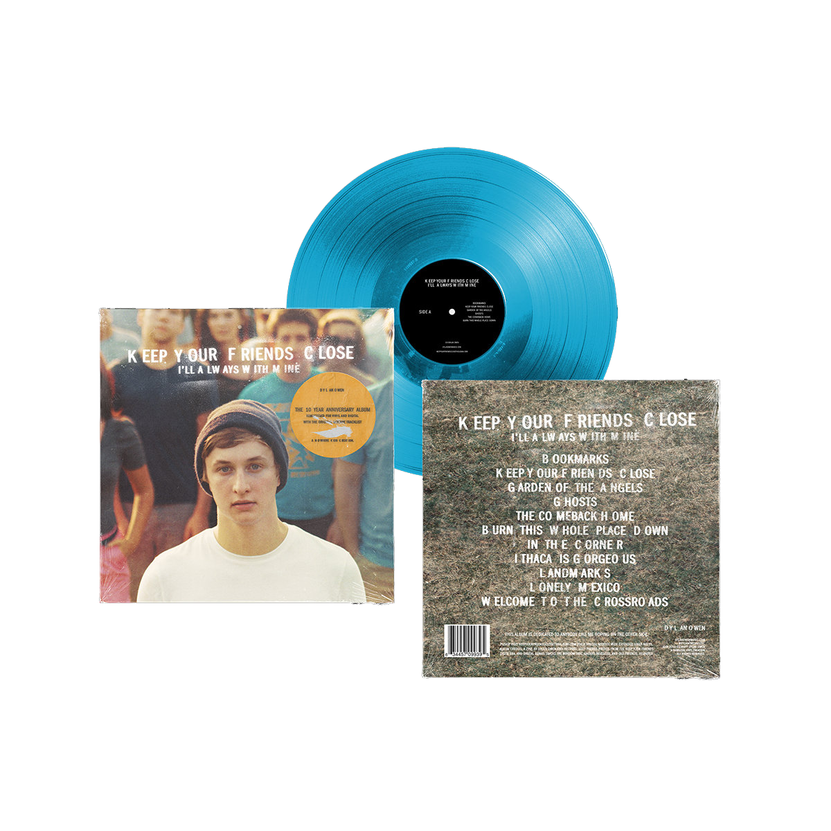 Dylan Owen - Keep Your Friends Close, I'll Always With Mine: Limited Turquoise Blue Vinyl LP