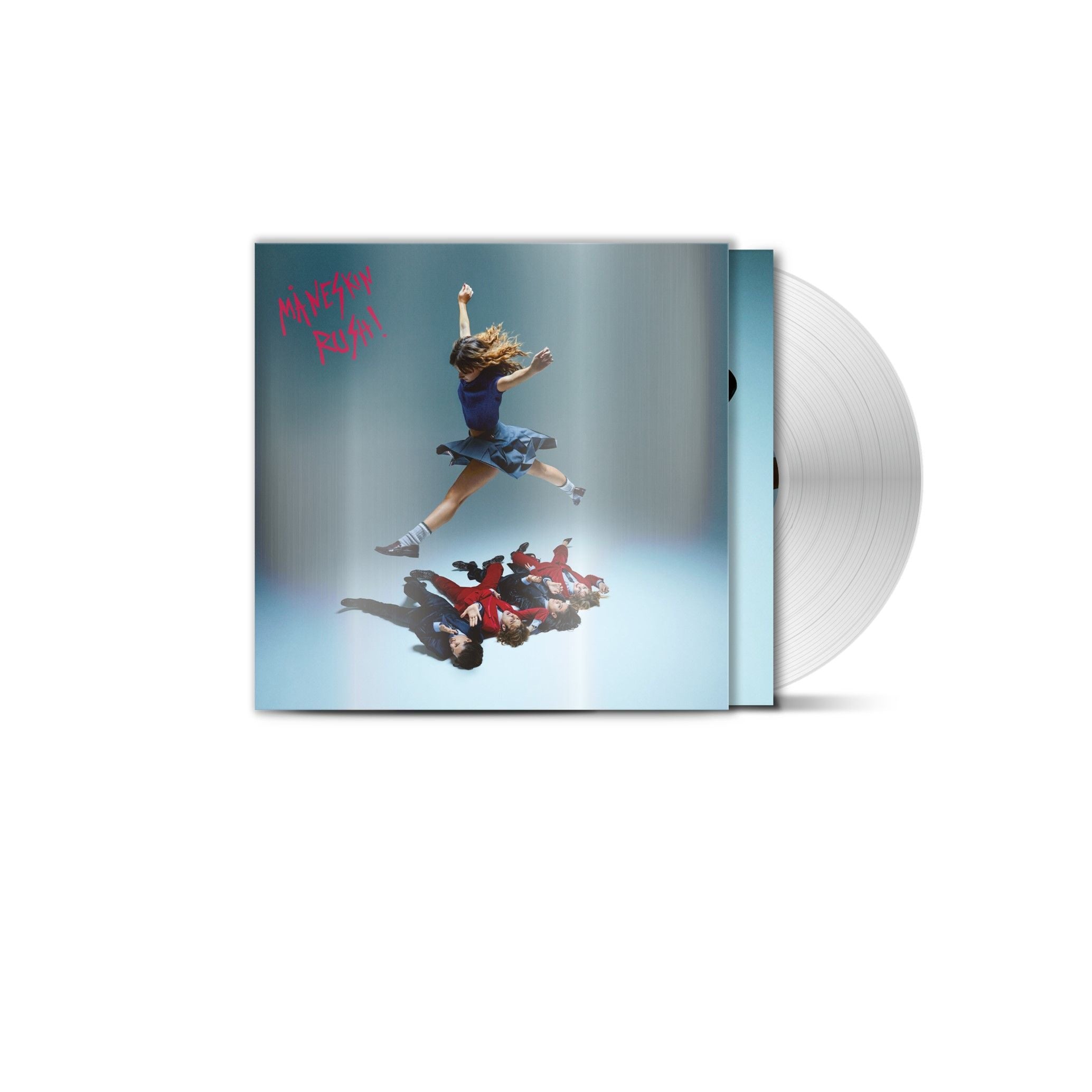 Måneskin - Rush: Limited Edition Glitter Sleeve White Vinyl LP 