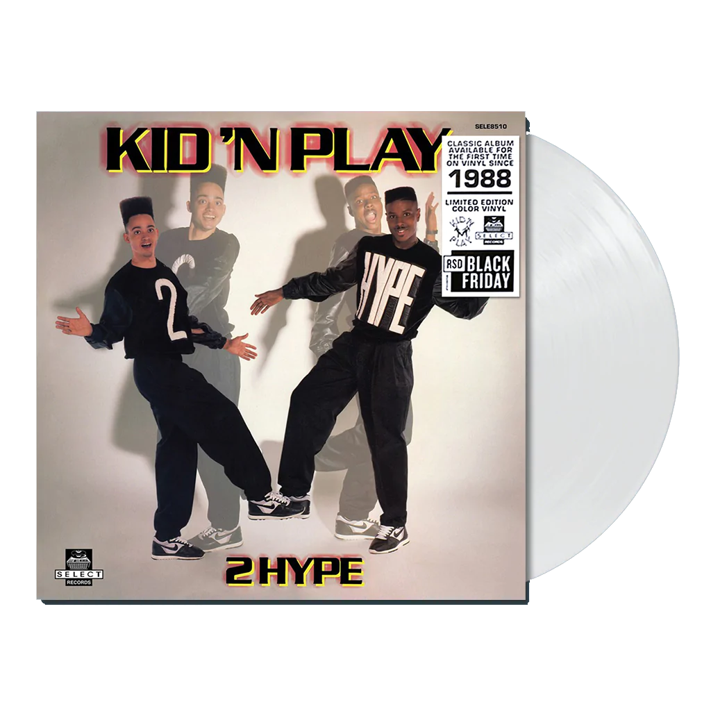 Kid 'n Play - 2 Hype:  Limited Edition Opaque White Vinyl LP [RSD Black Friday]