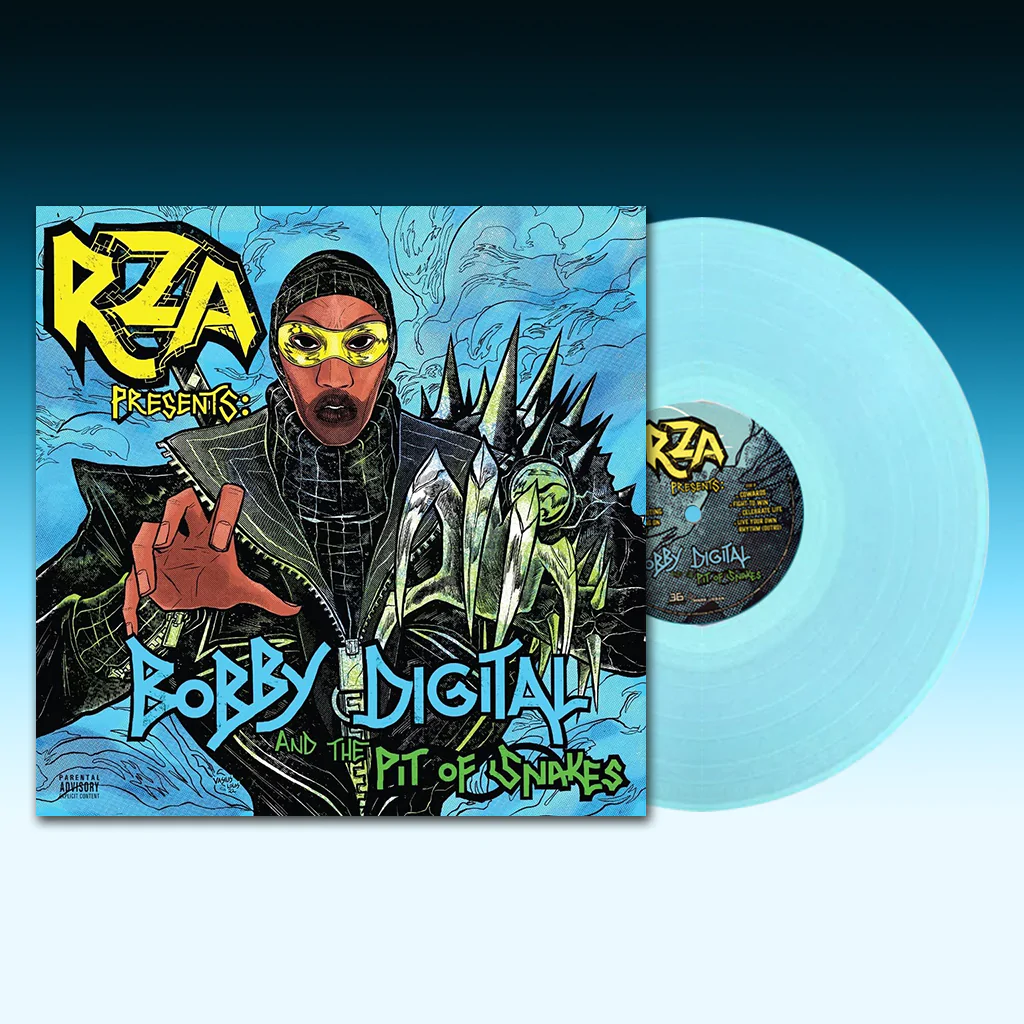 RZA - Bobby Digital and the Pit of Snakes: Limited Edition Electric Blue Vinyl LP