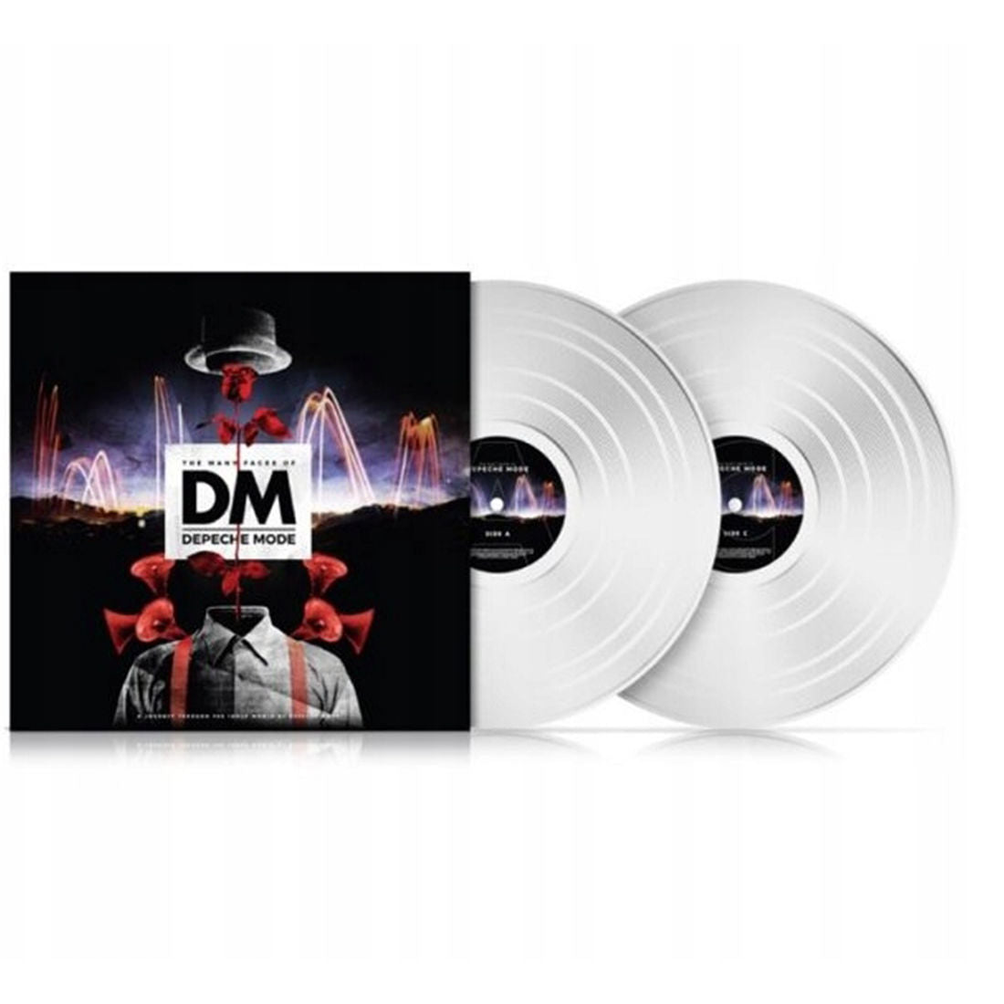 Various Artists - Many Faces Of Depeche Mode: Transparent White Vinyl 2LP
