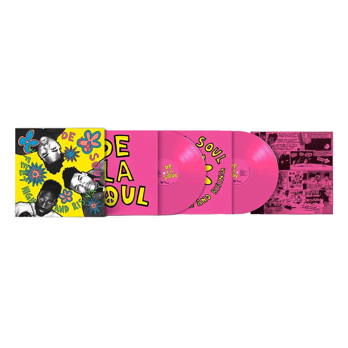 De La Soul - 3 Feet High And Rising: Limited Edition Pink Vinyl 2LP
