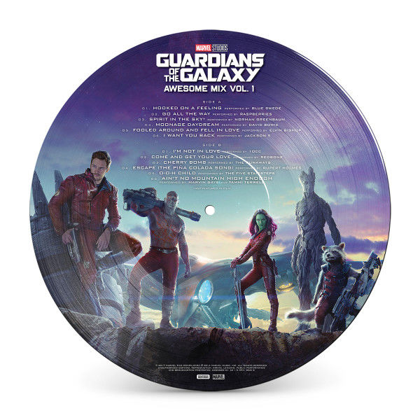 Guardians of the Galaxy レコード Various Artists - Guardians Of The Galaxy Vol. 1: Limited Picture