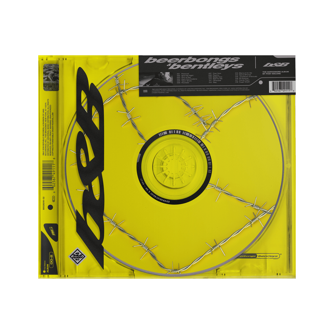 Post Malone - Beerbongs & Bentleys: CD