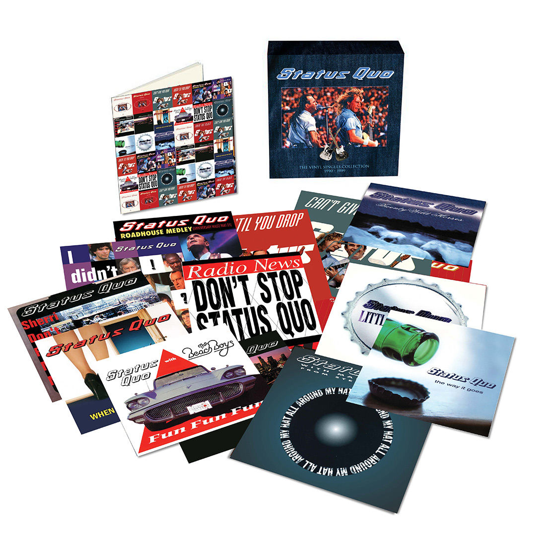 Status Quo - The Vinyl Singles Collection (1990-1999): Limited Edition 7" Box Set