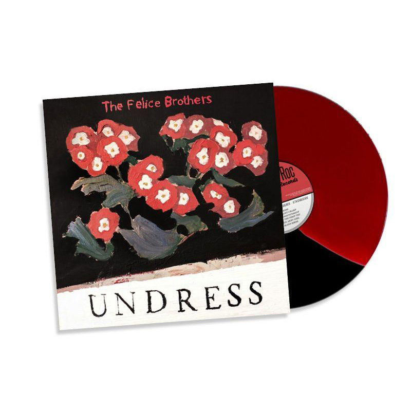The Felice Brothers - Undress: Limited Edition Red/Black Vinyl LP