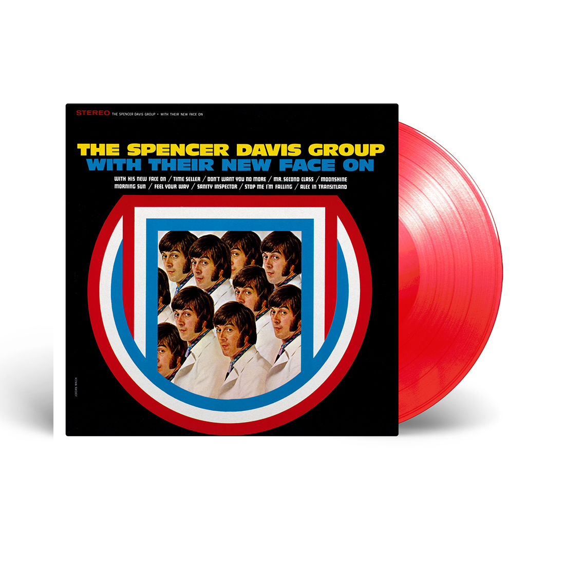 The Spencer Davis Group - With Their New Face On: Limited Red Vinyl LP