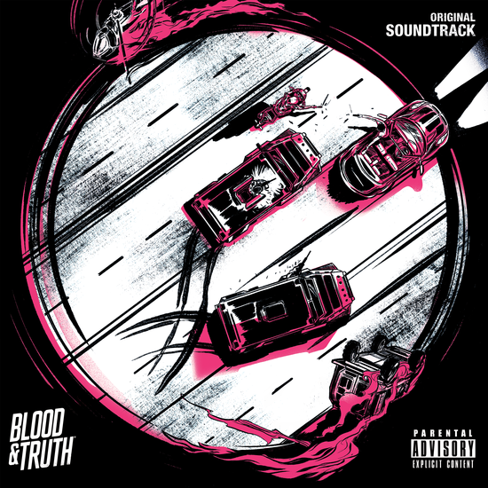 Joe Thwaites & Jim Fowler - Blood & Truth (Original Game Soundtrack): Limited Edition Transparent Pink + Clear Vinyl 2LP