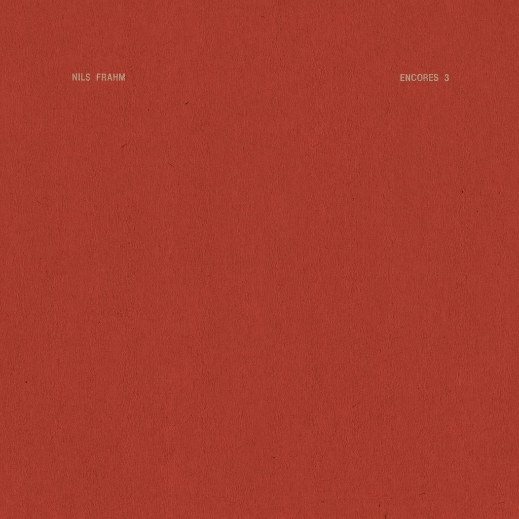 Nils Frahm - Encores 3: Vinyl LP