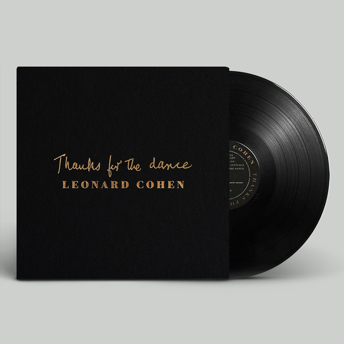 Leonard Cohen - Thanks For The Dance: Gold Foil Embossed Vinyl LP