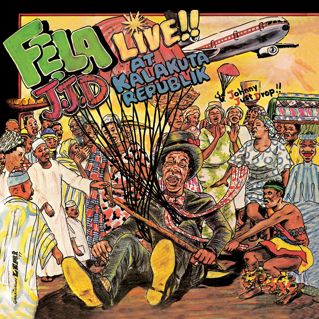 Fela Kuti - Johnny Just Drop (J.J.D.): Vinyl LP