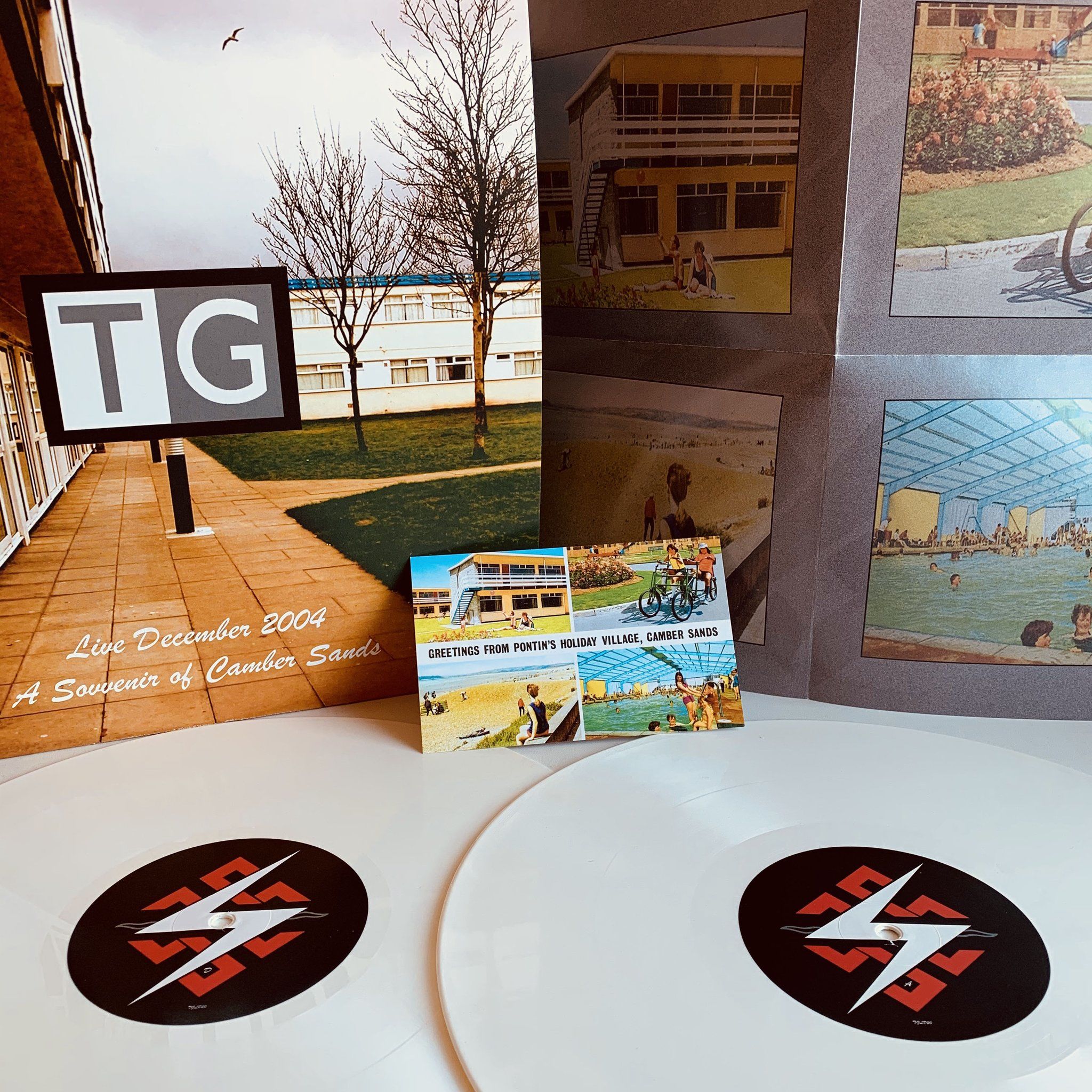 Throbbing Gristle - A Souvenir Of Camber Sands: Limited Edition White Vinyl 2LP