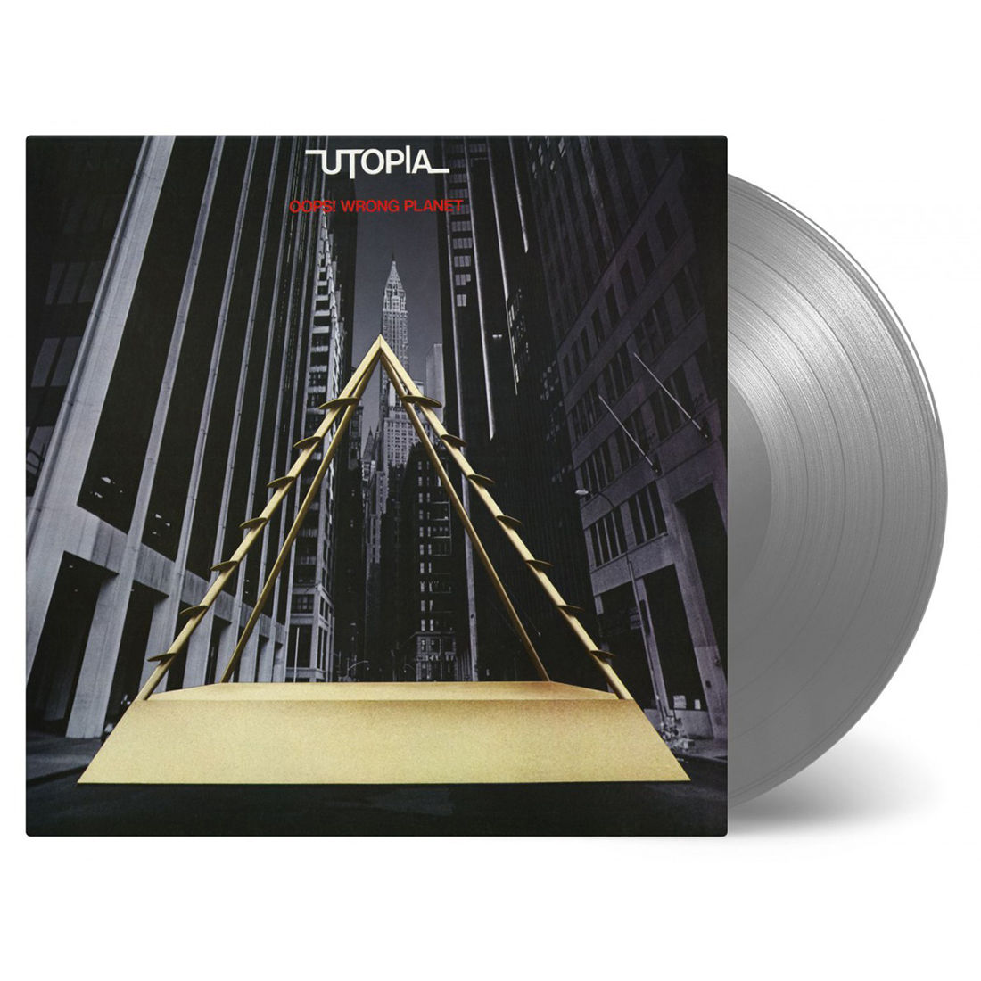 Utopia - Oops Wrong Planet: Limited Silver Colour Vinyl LP