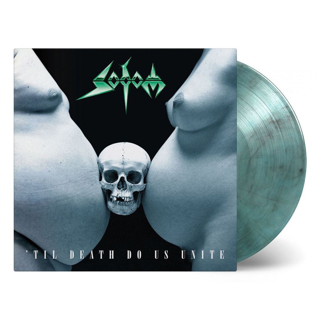 Sodom - ‘Til  Death  Do Us Unite: Limited Edition Transparent Green & Black Marbled Vinyl LP
