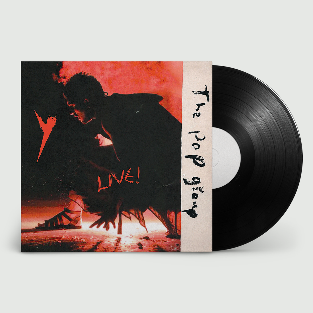 The Pop Group - Y Live: Vinyl LP + Original Tour Poster