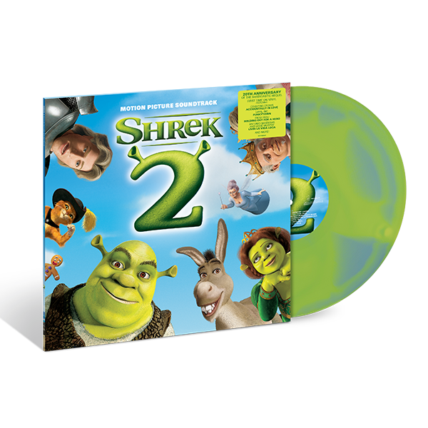 Various Artists - Shrek 2: Exclusive Shrek Green & Sky Blue Vinyl LP