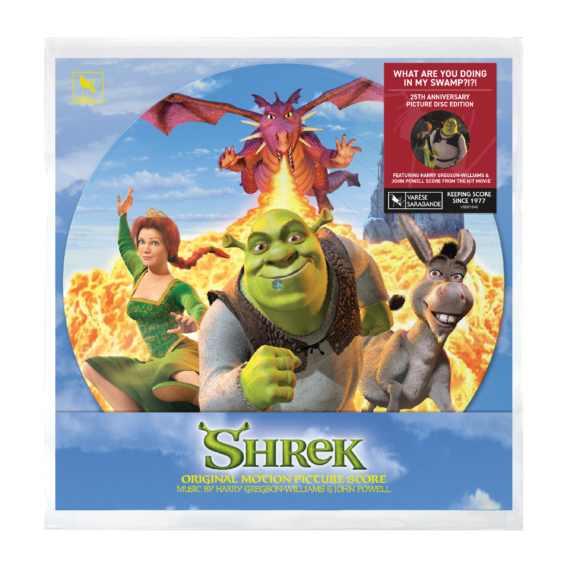 Harry Gregson-Williams - Shrek (Original Motion Picture Score): Picture Disc Vinyl LP