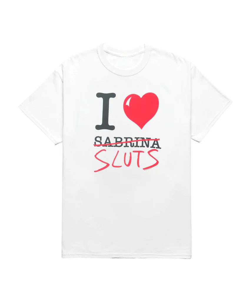 Sabrina Carpenter - I <3 sluts tee 