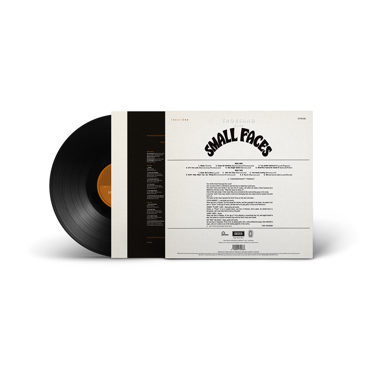 Small Faces - Small Faces (The Thousand Club Signed Edition)