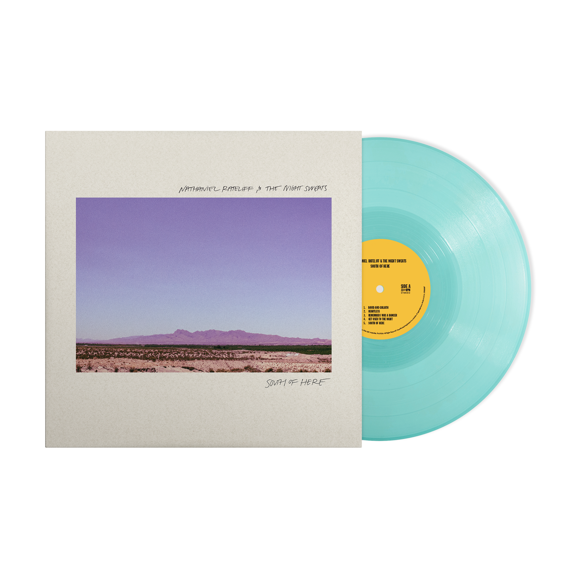 South of Here: Limited Turquoise Vinyl LP