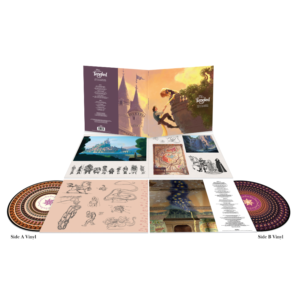 Various Artists - Songs from Tangled: Zoetrope Picture Disc Vinyl LP