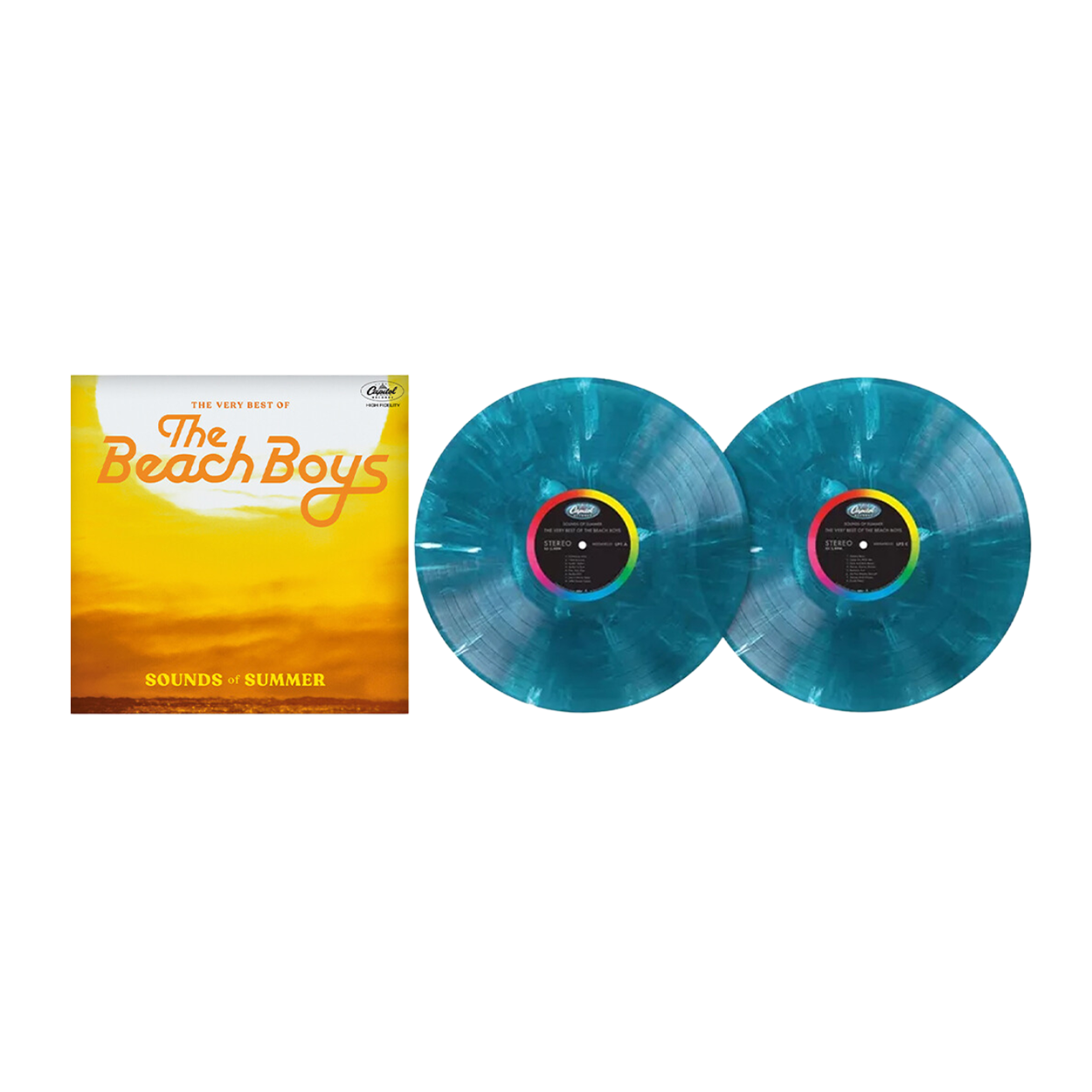 The Beach Boys - Sounds Of Summer: Sea Blue Marble Colour Vinyl 2LP