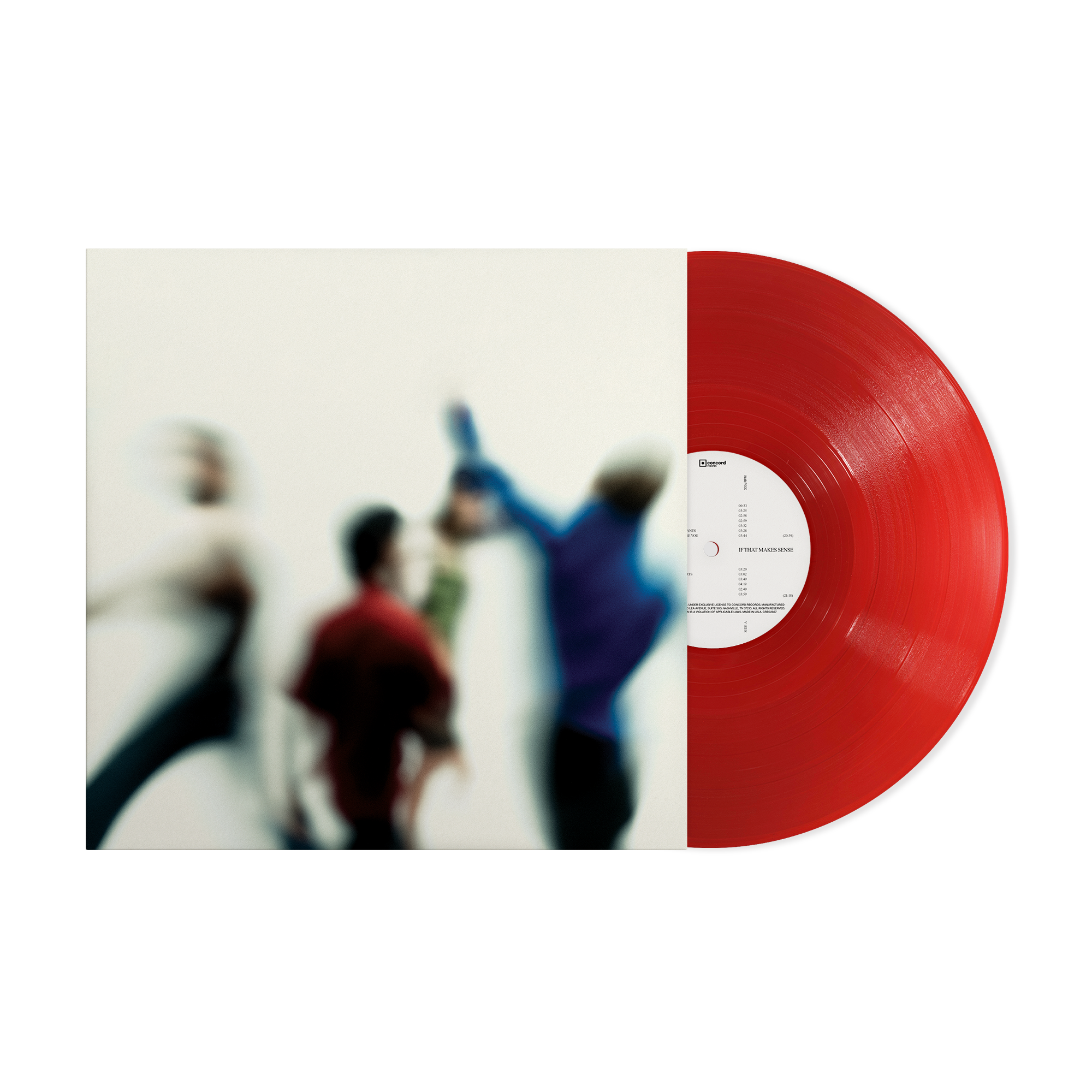 Spacey Jane - If That Makes Sense: Transparent Ruby Coloured Vinyl LP