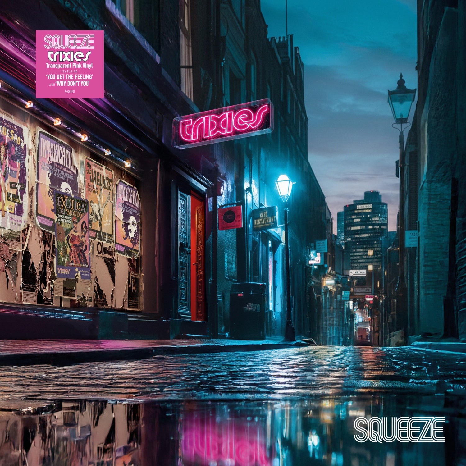 Squeeze - Trixies: Transparent Pink Vinyl LP