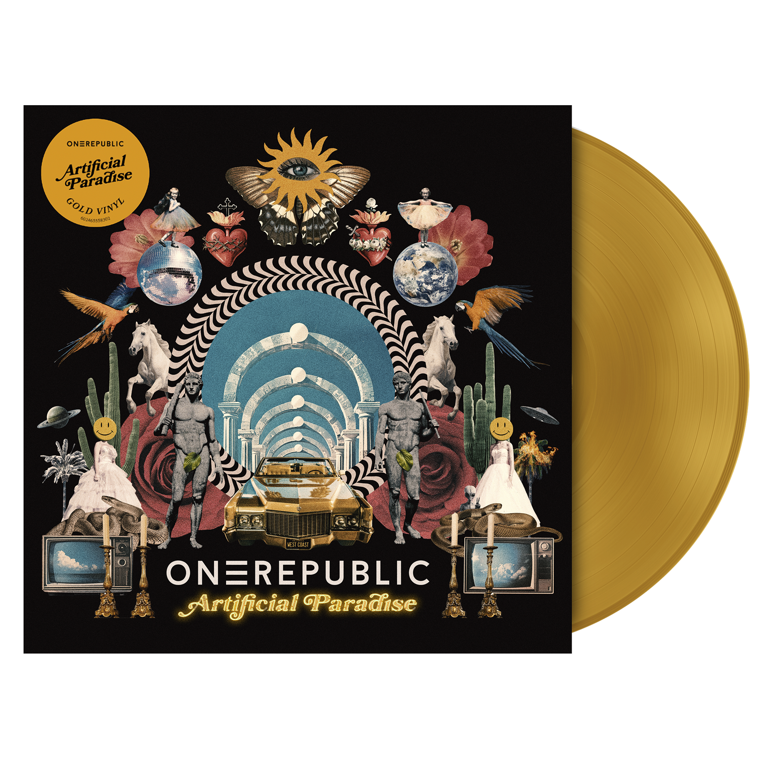 OneRepublic - Artificial Paradise: Gold Vinyl LP