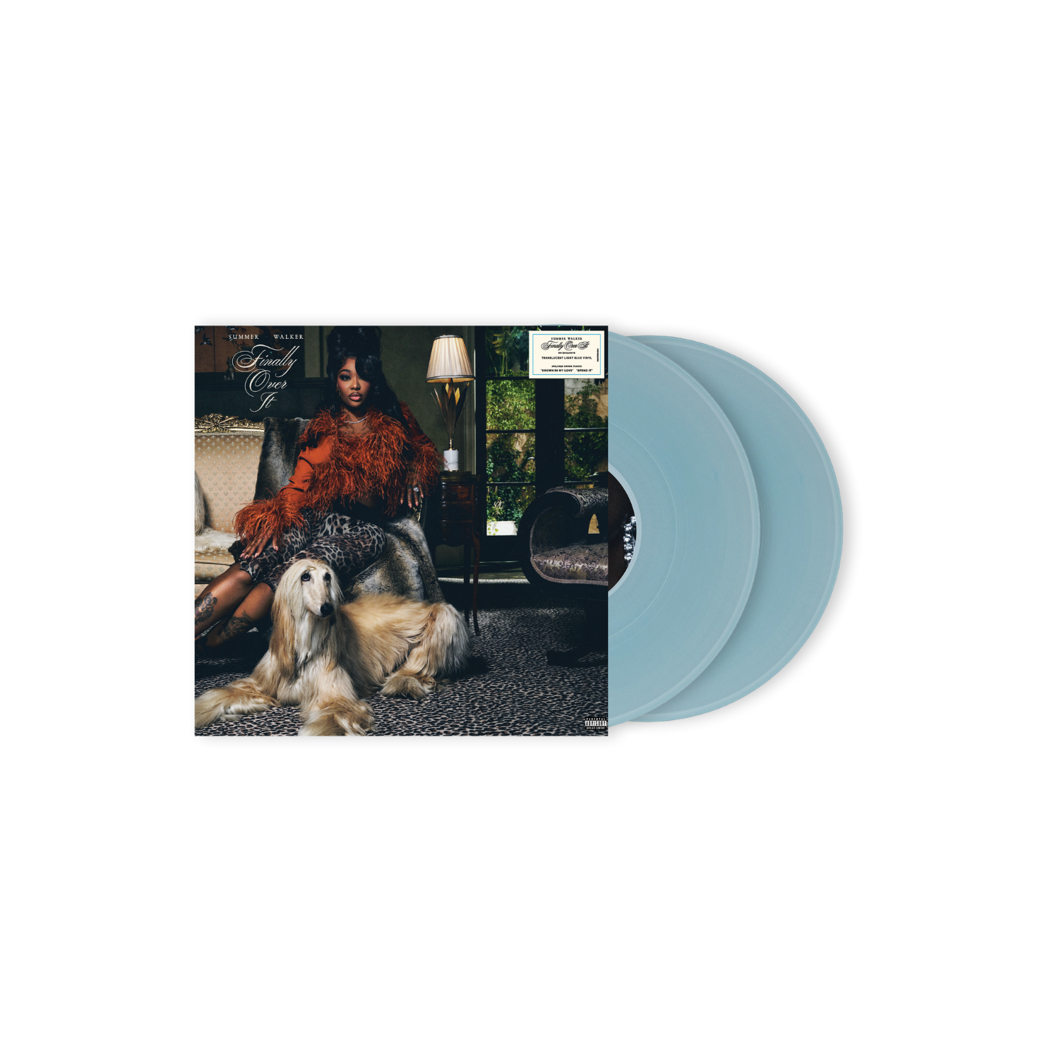 Summer Walker - Finally Over It: For Better Edition STANDARD TRANSLUCENT LIGHT BLUE VINYL
