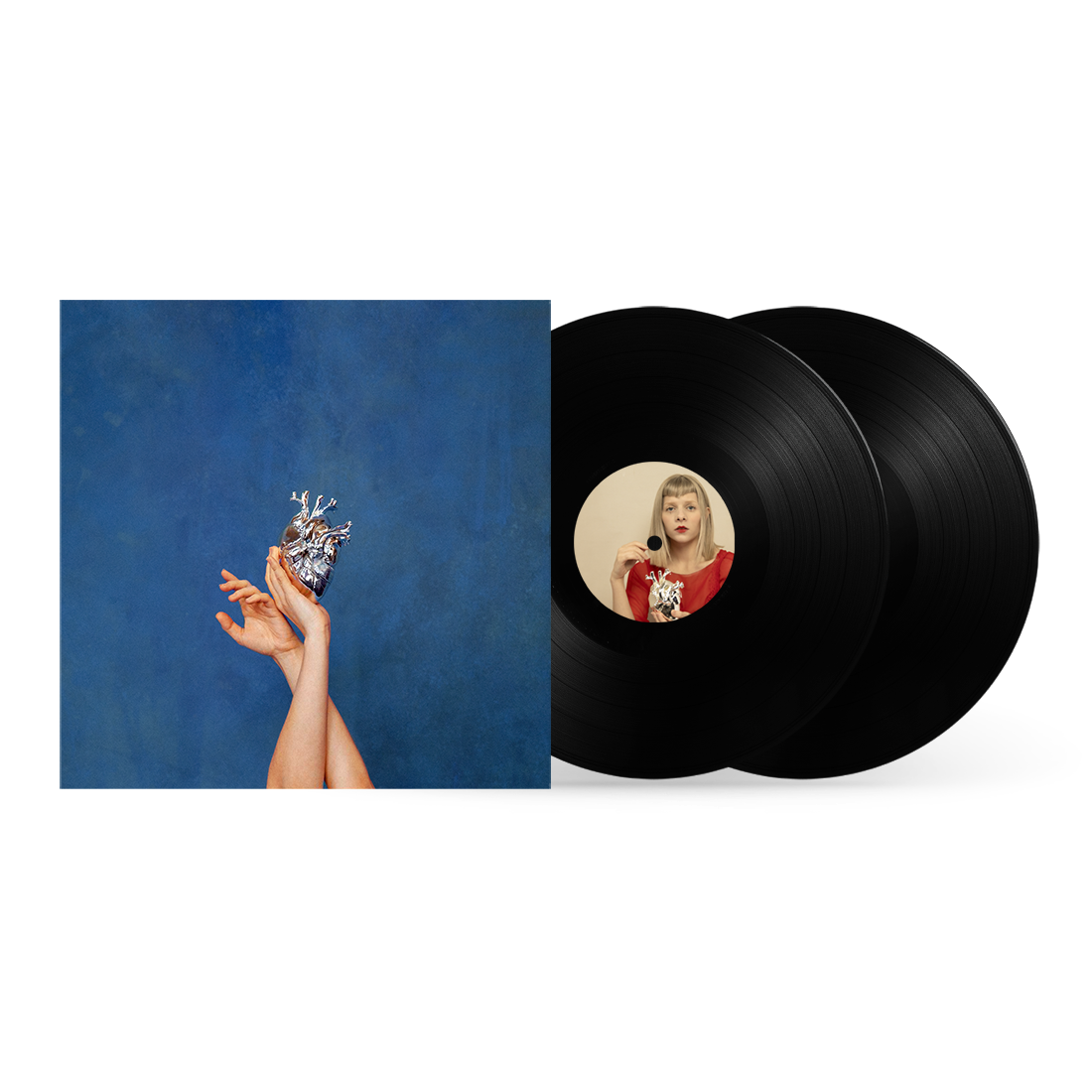 What Happened To The Heart? Limited Red/Blue Vinyl 2LP, Black Vinyl 2LP + Signed Art Card