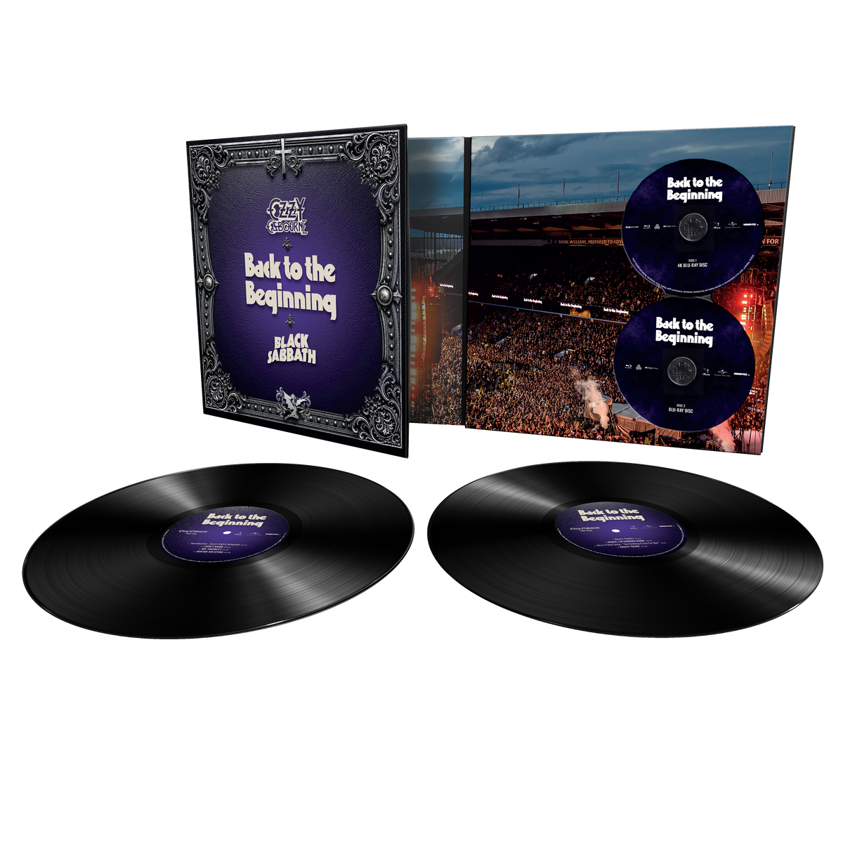 Black Sabbath - Back To The Beginning: Black Vinyl 2LP + Blu-Ray