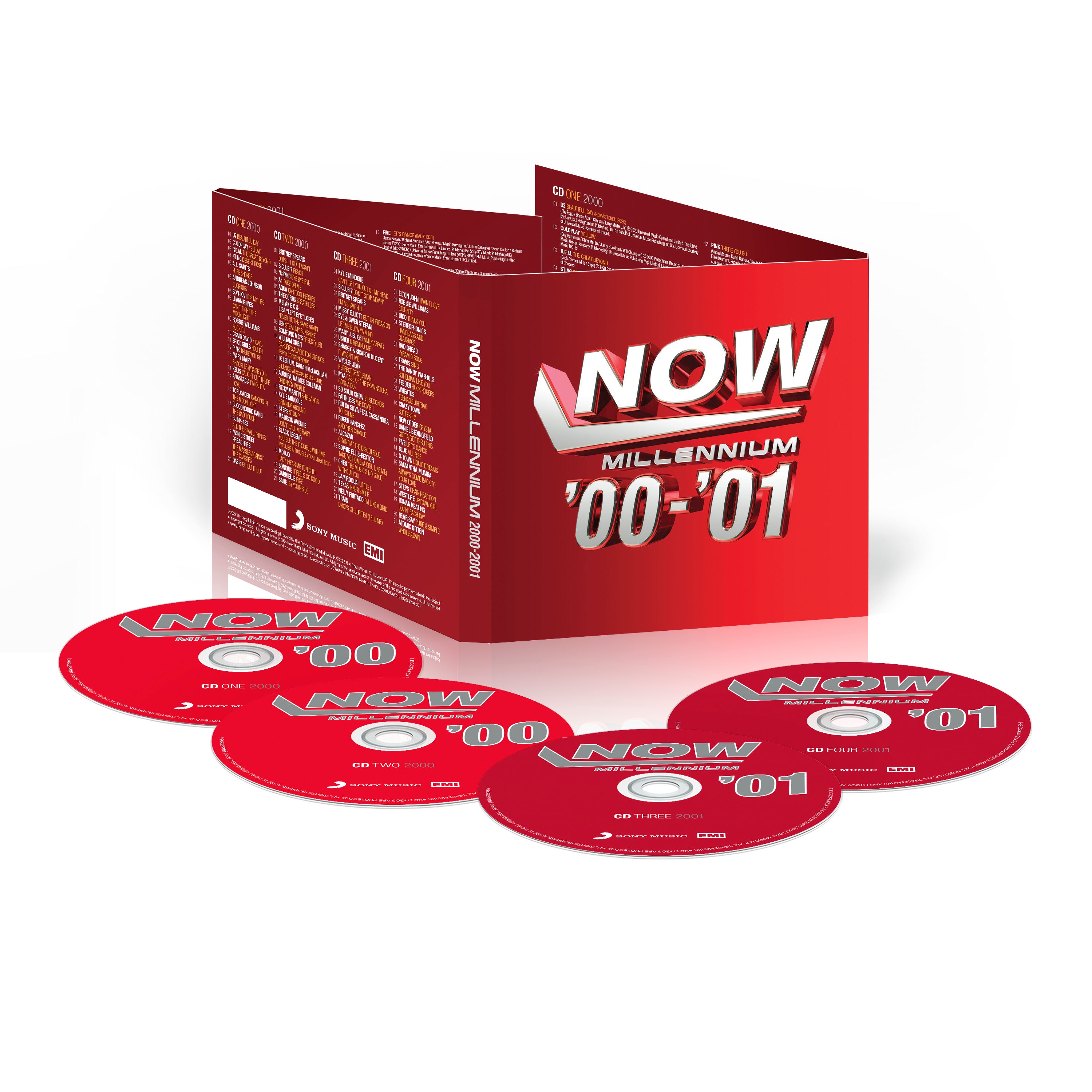 Various Artists - NOW - Millennium 2000 - 2001 (4CD)