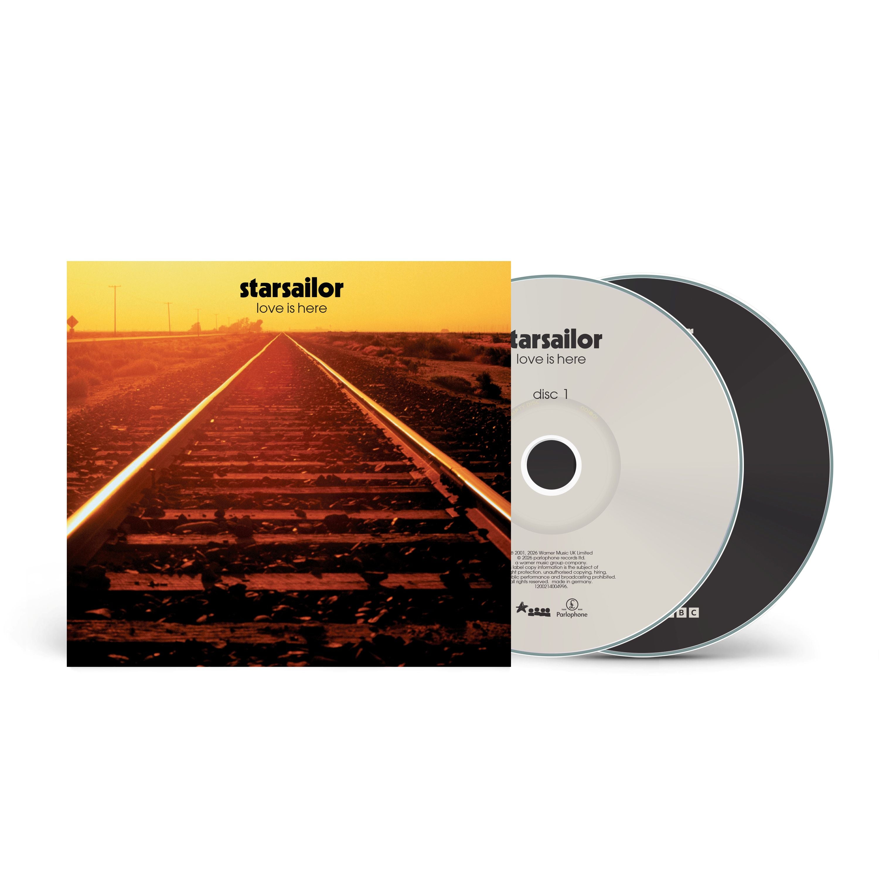 Starsailor - Love Is Here (2026 Remaster): 2CD