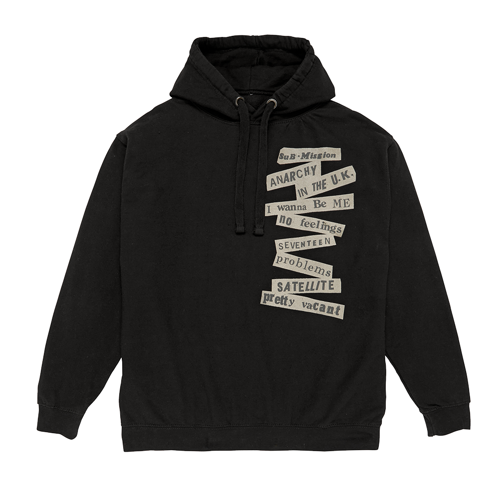 Sex Pistols - Song Titles Hoodie