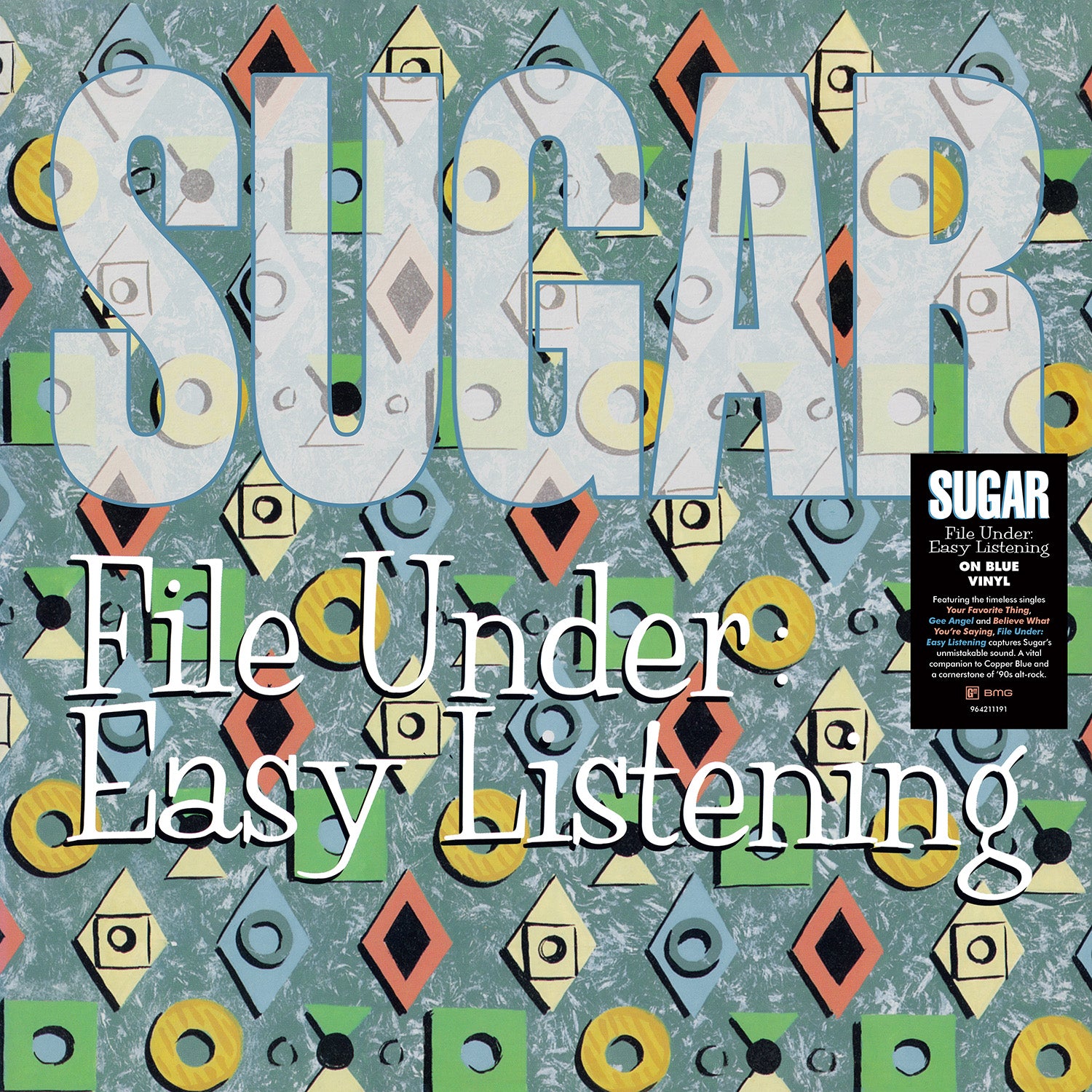 Sugar - File Under: Easy Listening Blue Eco Vinyl LP