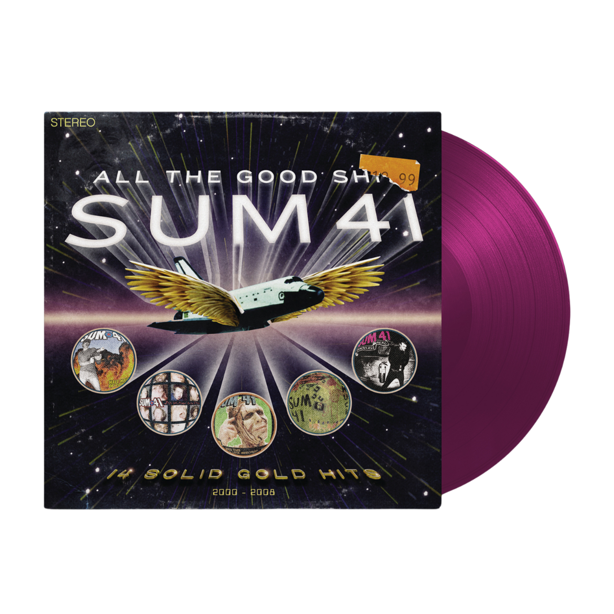 Sum 41 - All The Good Sh**t – 14 Solid Gold Hits: Limited Edition Purple Vinyl LP