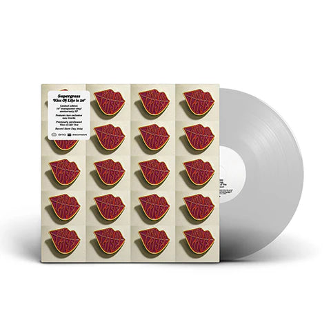 Supergrass - Kiss Of Life Is 20: Limited Clear Vinyl 10" EP [RSD24]