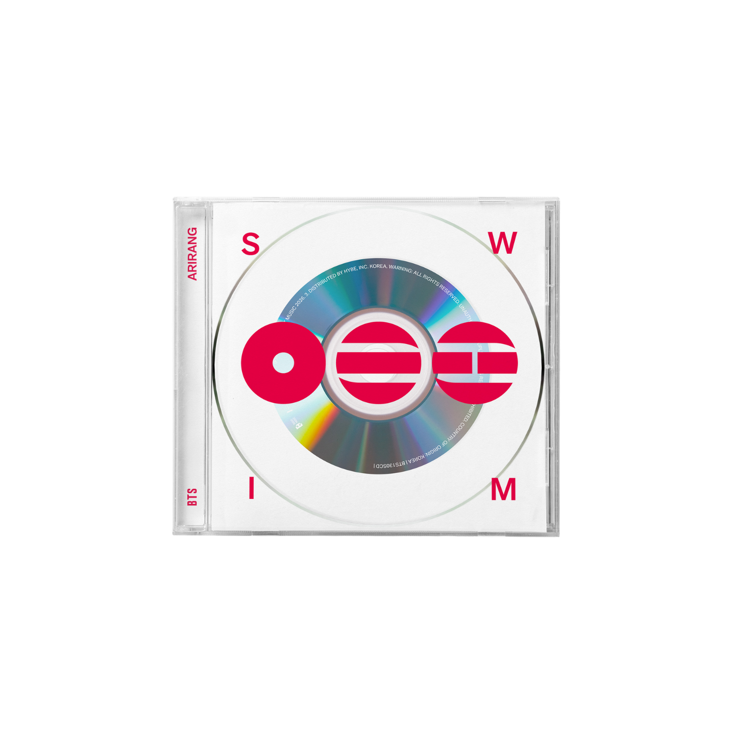 BTS - BTS SWIM - Original & Instrumental Single CD