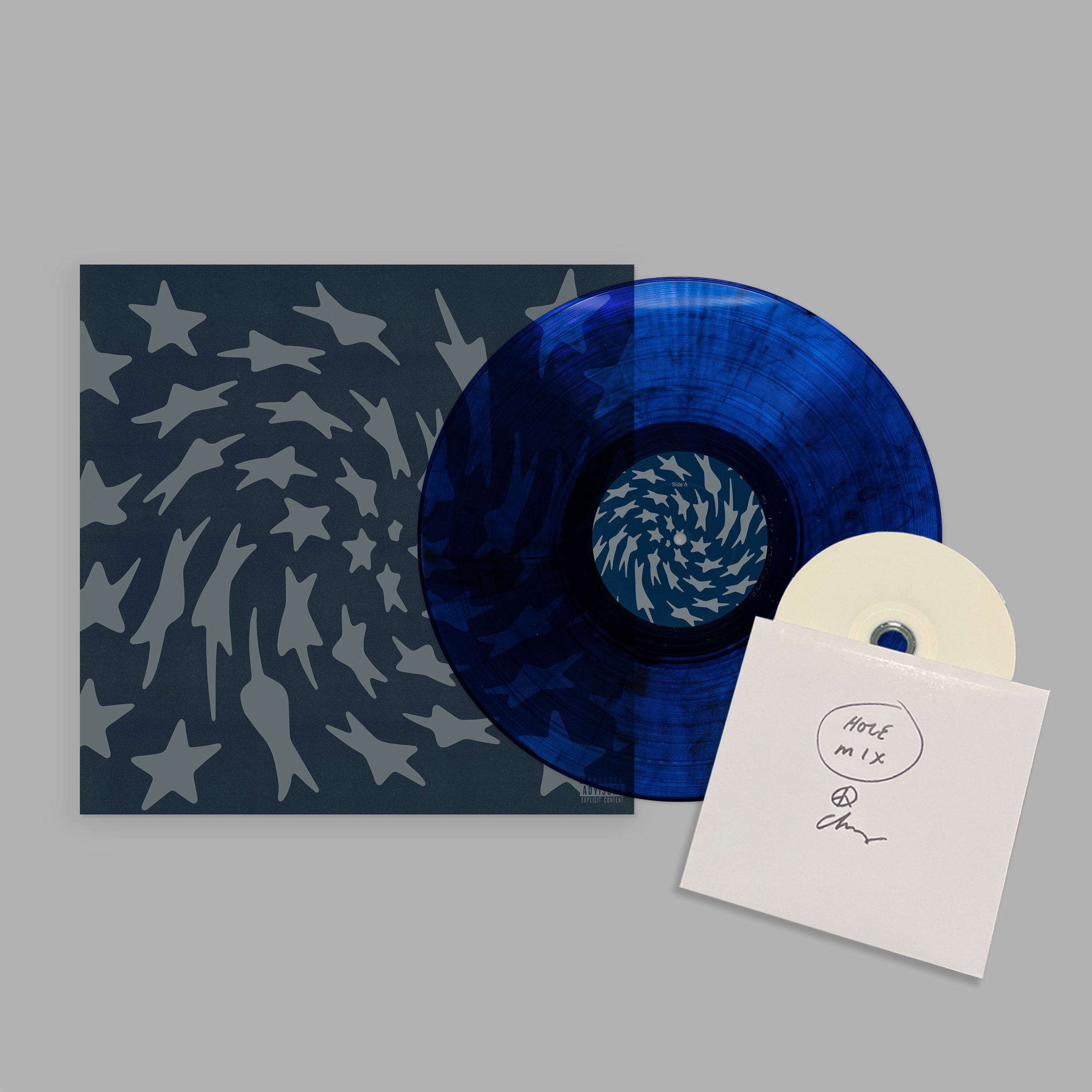 Hole Erth: Limited Clear Blue Smoke Vinyl LP + Exclusive 'Hole Mix' CDR